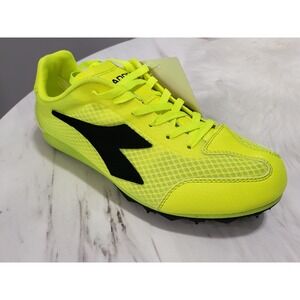 EURO 36.5 US 4.5 MENS Diadora Mid Distance Spike Sneaker TRACK RUNNING SHOES NEW